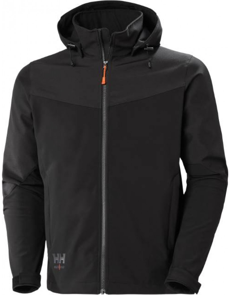Jachetă softshell cu glugă în 3 straturi „Oxford”